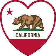 California Flag Vector Original