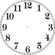 big Clock Face drawing