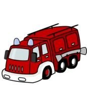 Fire Truck At Clkercom Vector Online Royalty N2