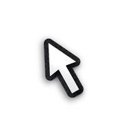 Big Cursor Pointer White Black Tech &amp; Gadgets