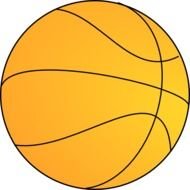 Basketball Large At Clkercom Vector Online