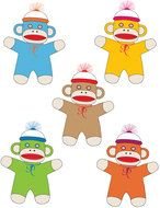 Popular Items For Sock Monkey drawing