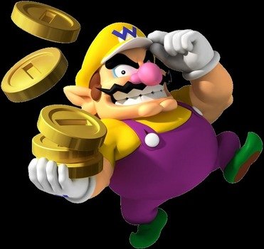 Wario Mario Party Legacy clipart