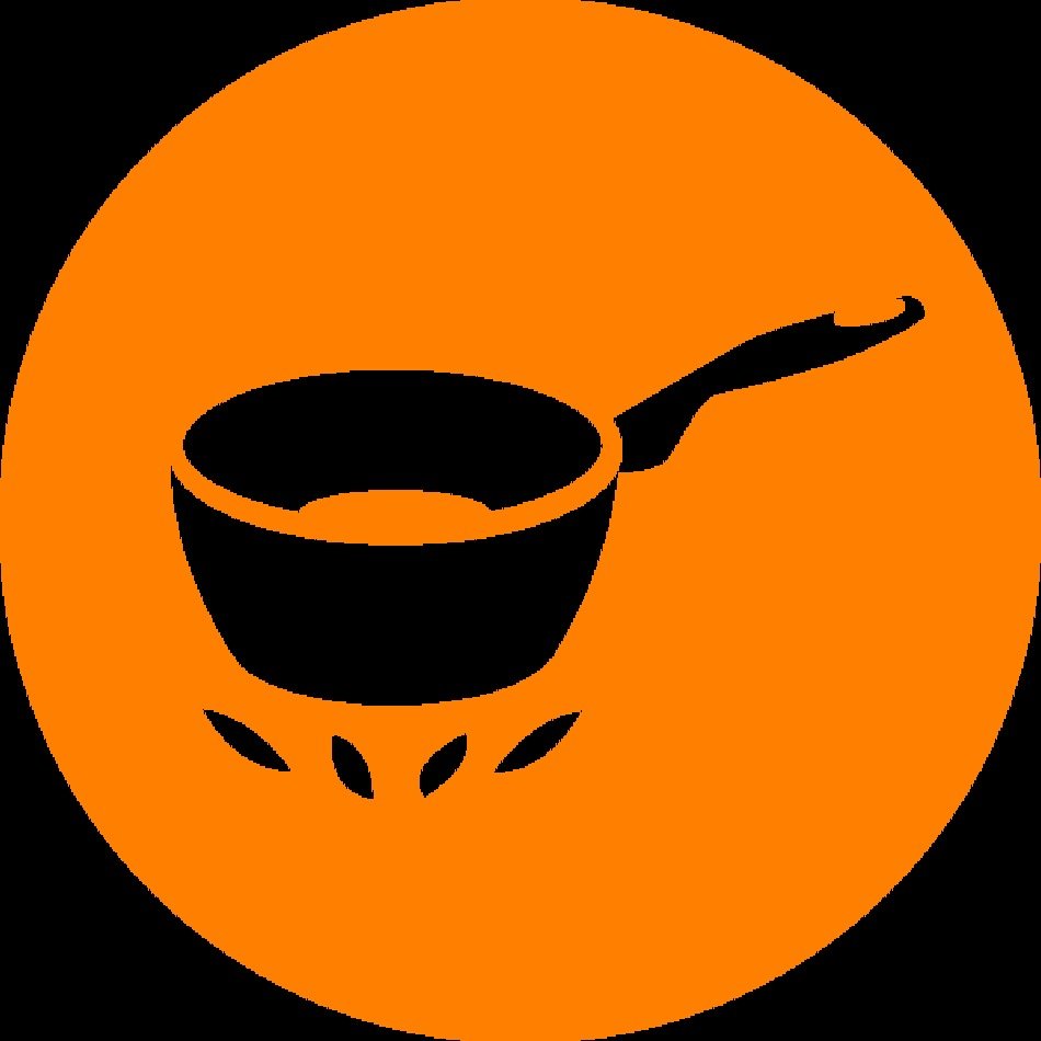 Cook Orange Pot At Clkercom Vector Online