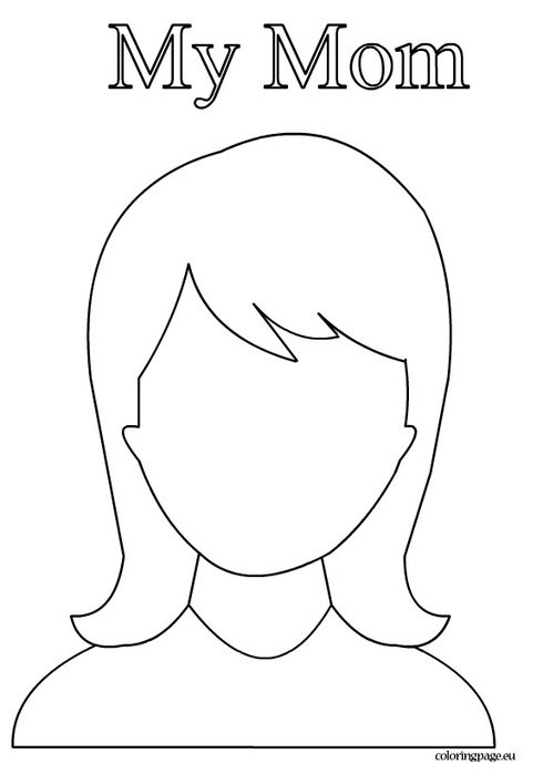 drawing of a woman without a face