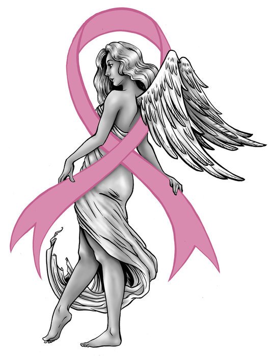 Breast Cancer Angel Tattoo By Carliihde On Deviantart