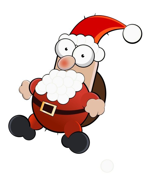 Clipartistnet &187 Santa Crazy Xmas Man Christmas Youtube