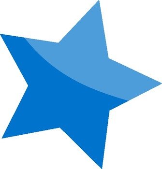 Clipartistnet &187 Blue Star Wall Paper Scallywag February