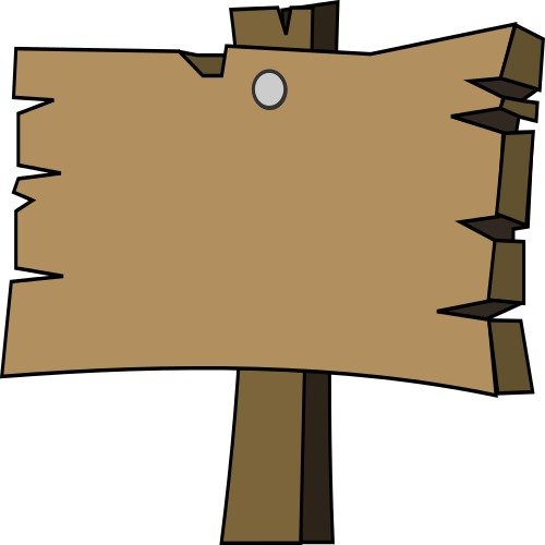 Wood Signal By Rabi Mx A Cartoonish