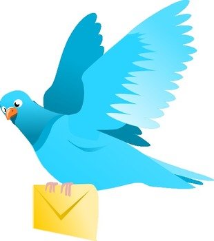 Pigeon Delivering A Message At Clkercom Vector