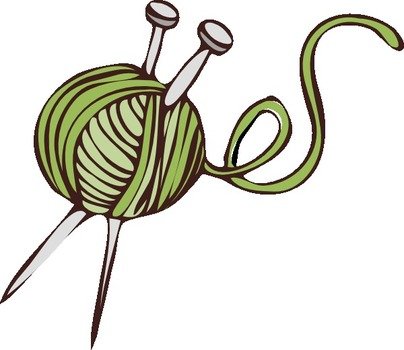 Green Knitting At Clkercom Vector Online Royalty