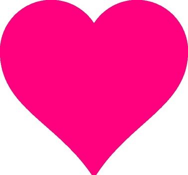 Magenta & Purple Heart At Clkercom Vector Online