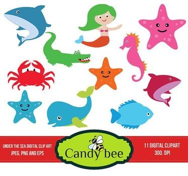 Under The Sea Pack Commerical And Personal Use