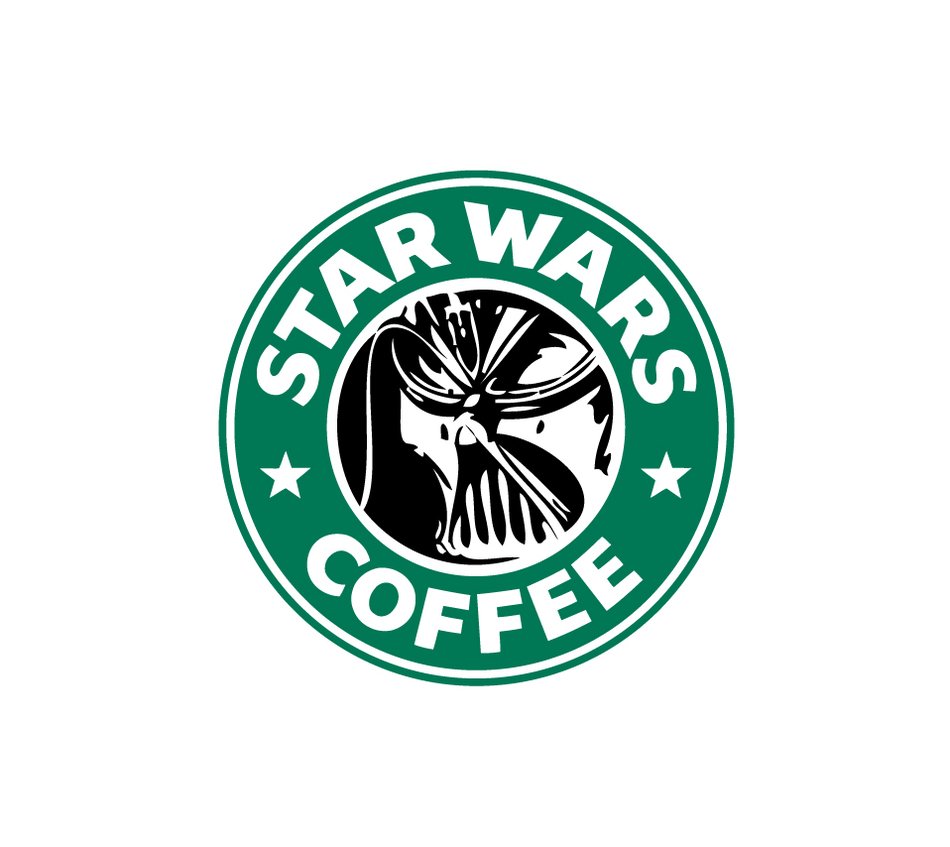 starwars coffee drawing