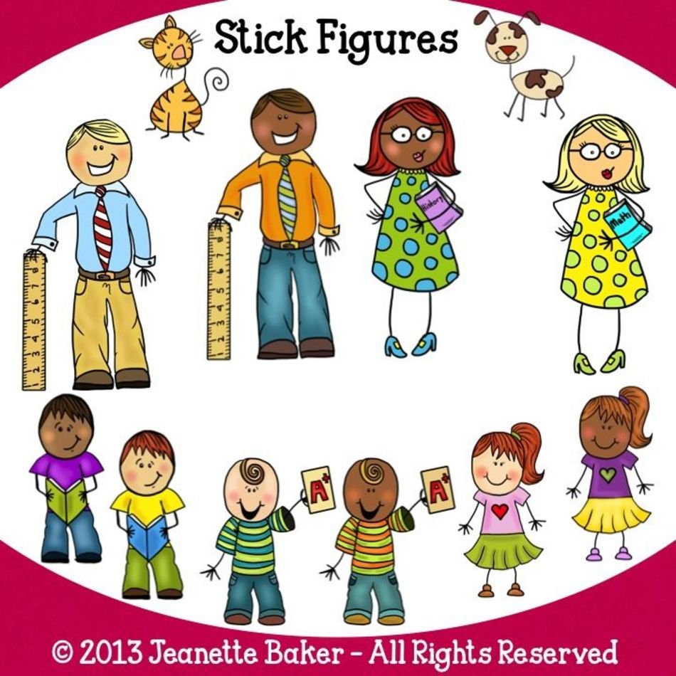 Stick Figure &169 Jeanette Baker Available At Jasons Online