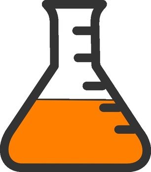 Orange Bottle drawing