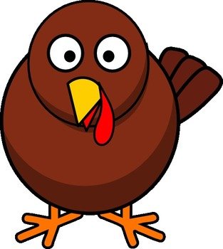 Turkey Round Cartoon Clip Art 118243