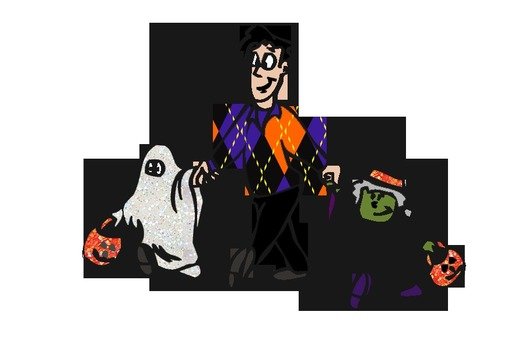 Halloween as a picture for clipart