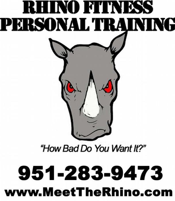 Free Angry Gray Rhino Logo clipart
