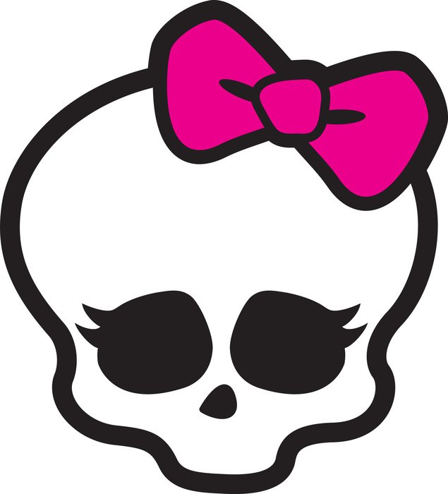 Skullette Monster drawing