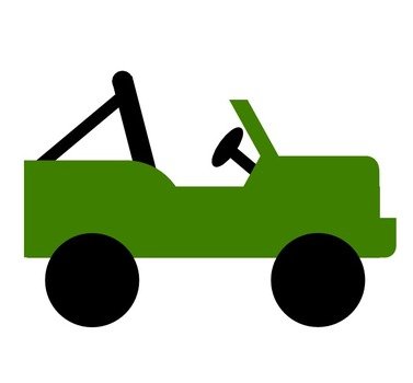 Green Jeep At Clkercom Vector Online Royalty N2