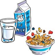Breakfast drawing