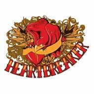 Heartbreaker Red Bird Tattoo Style Art Acrylic Cut Out From Zazzle