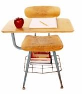 School Desk drawing