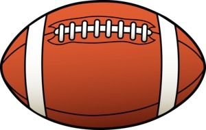 Clipart of American Football ball