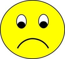 Sad Smiley Face Posted On Saturday June 23rd 2012 At 808