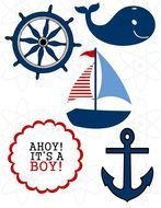 Nautical Theme Baby Shower By Atomdesign On Etsy $600