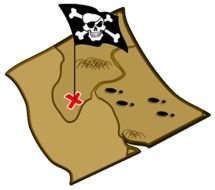 Pirate Maps Of The Treasure Island Best