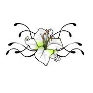 Tattoo Flower Designs drawing