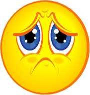 upset smiley