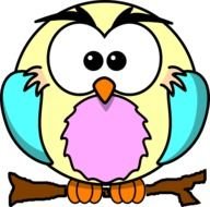 Yellow Owl At Clkercom Vector Online Royalty N4