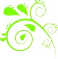 Lime Green Paisley At Clkercom Vector Online N2