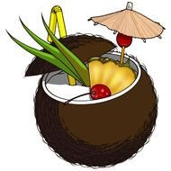 Pina Colada drawing