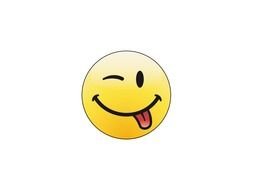 Winking eye emoji clipart