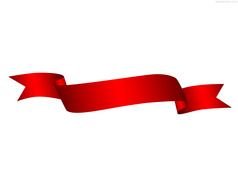 drawing red Awareness Ribbon
