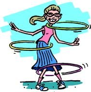 Hula Hoop Kids Clip