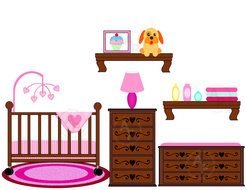 painted children's room for a girl