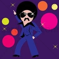 Home Illustrations Disco Dancing Guy