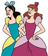 angry Cinderella step sisters