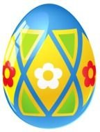Easter Egg as clipart