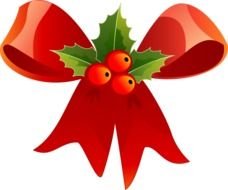 Christmas Ribbon darwing