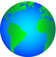 Planet Earth drawing