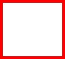 Red Borders Square