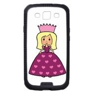 picture of a little girl on the phone