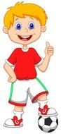 Football Cartoon drawing