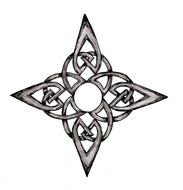 star shaped celtic pattern